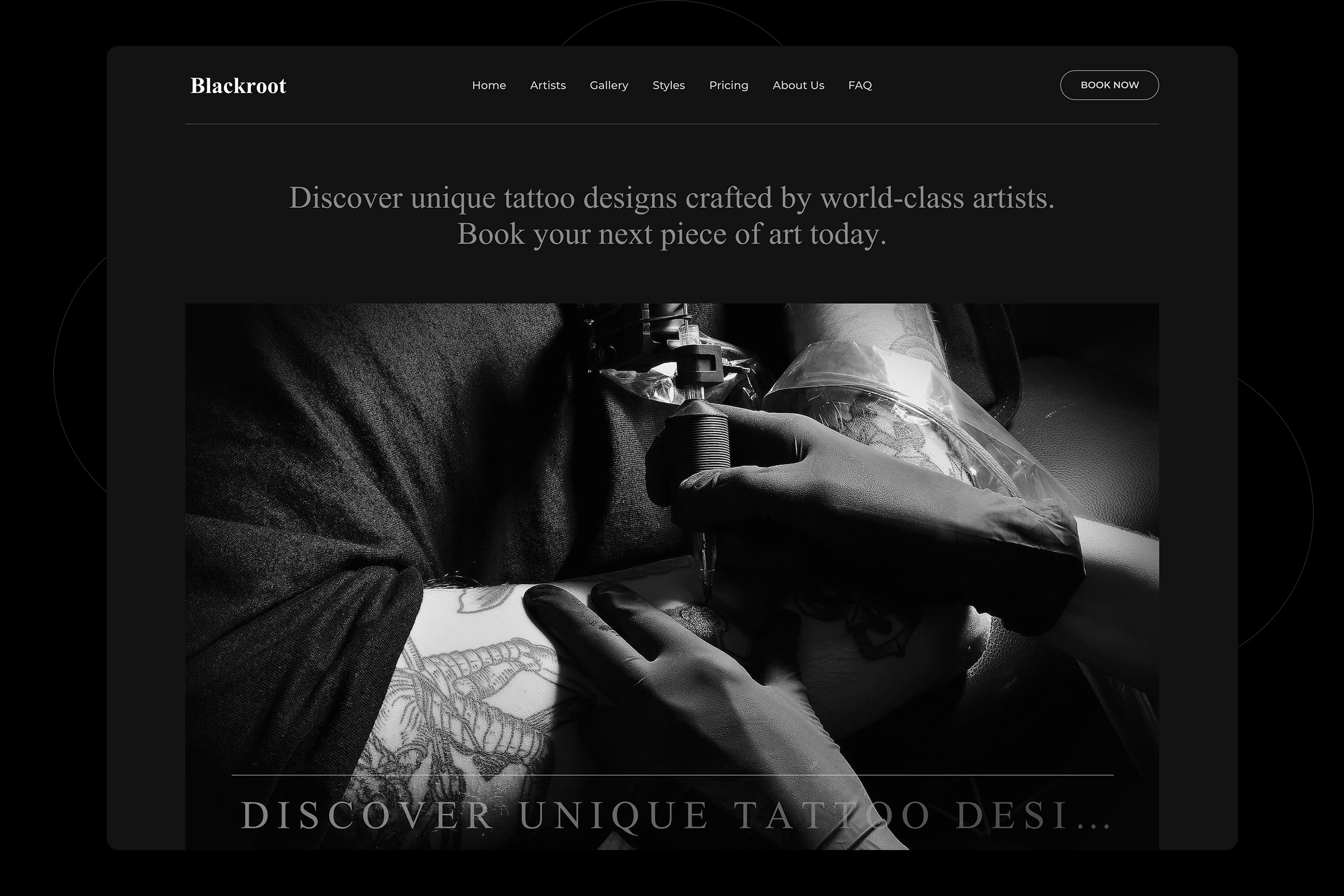 Example of Web UI/UX Design
