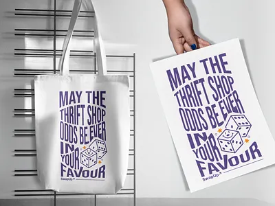 poster thrifting banner ad branding design facebook ad flyer instagram post mockup poster social media social media post totebag