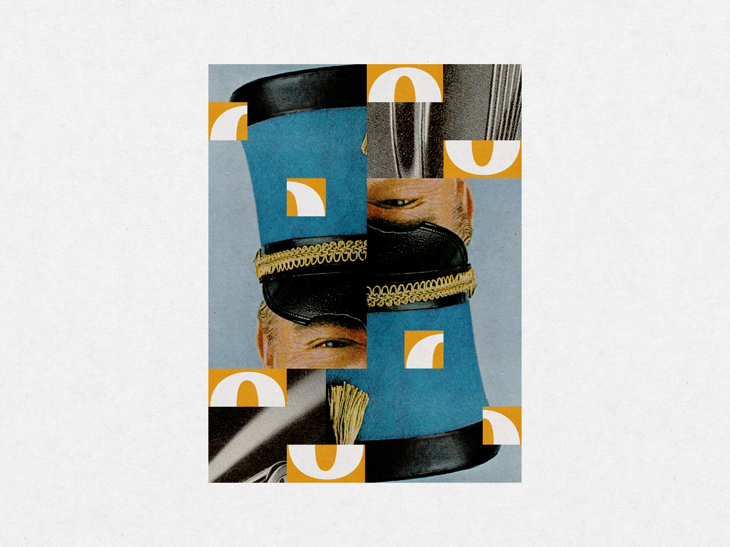 I'll Eat My Hat art collage collage art collage maker collages collagist digital digital collage graphic design illustration shapes textures vintage vintage collage