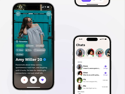 Magnet – Voice First Dating App Design appanimation appcasestudy appconcept branding datingapp design figmadesign graphic design logo minimal mobile mobileapp mobileui ui uidesign uiux uiuxinspiration userinterface ux uxdesign