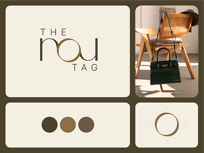 Branding -The Nou tag adobe branding design graphic design illustration illustrator logo