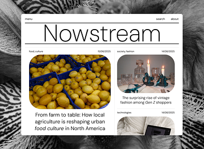 daily ui / 094 / news app daily ui dailyui design mobile news ui ux web