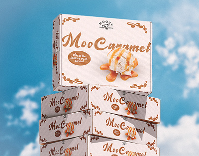 Moozy© - Complete Brand Identity & Packaging Design animation branding graphic design icecream logo motion graphics product visualidentity