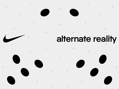 Nike Visual Identity — Alternate Reality black and white brand direction branding creative branding editorial style energeticdesign graphic system minimal design motion vibe nike nikestyle sport design sportsbranding sportswear trainingvisuals typographysports urbansports visual branding visual identity workout