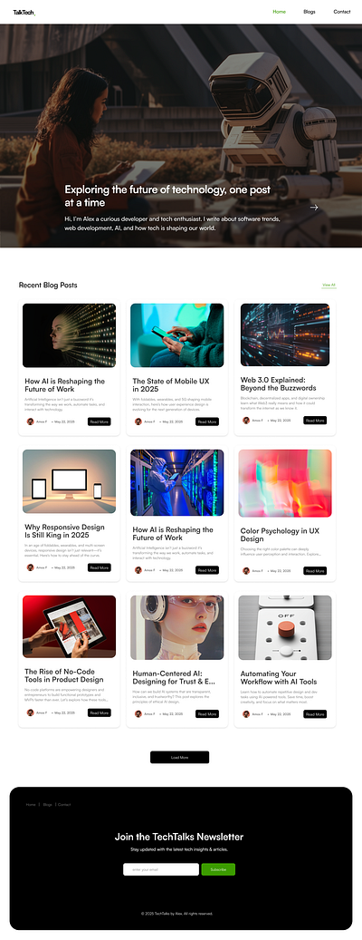 Blog web design blog figma product design ui ui design uiux design ux design