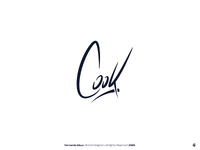 Cook Personal Brand Logo brand brand identity branding design graphic design illustration logo logofolio mark personal brand vector visual identity