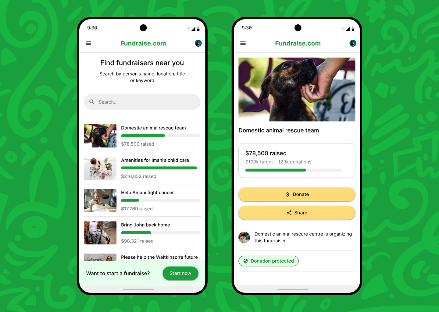 #DailyUI - Crowdfunding crowdfunding dailyui mobile app ui