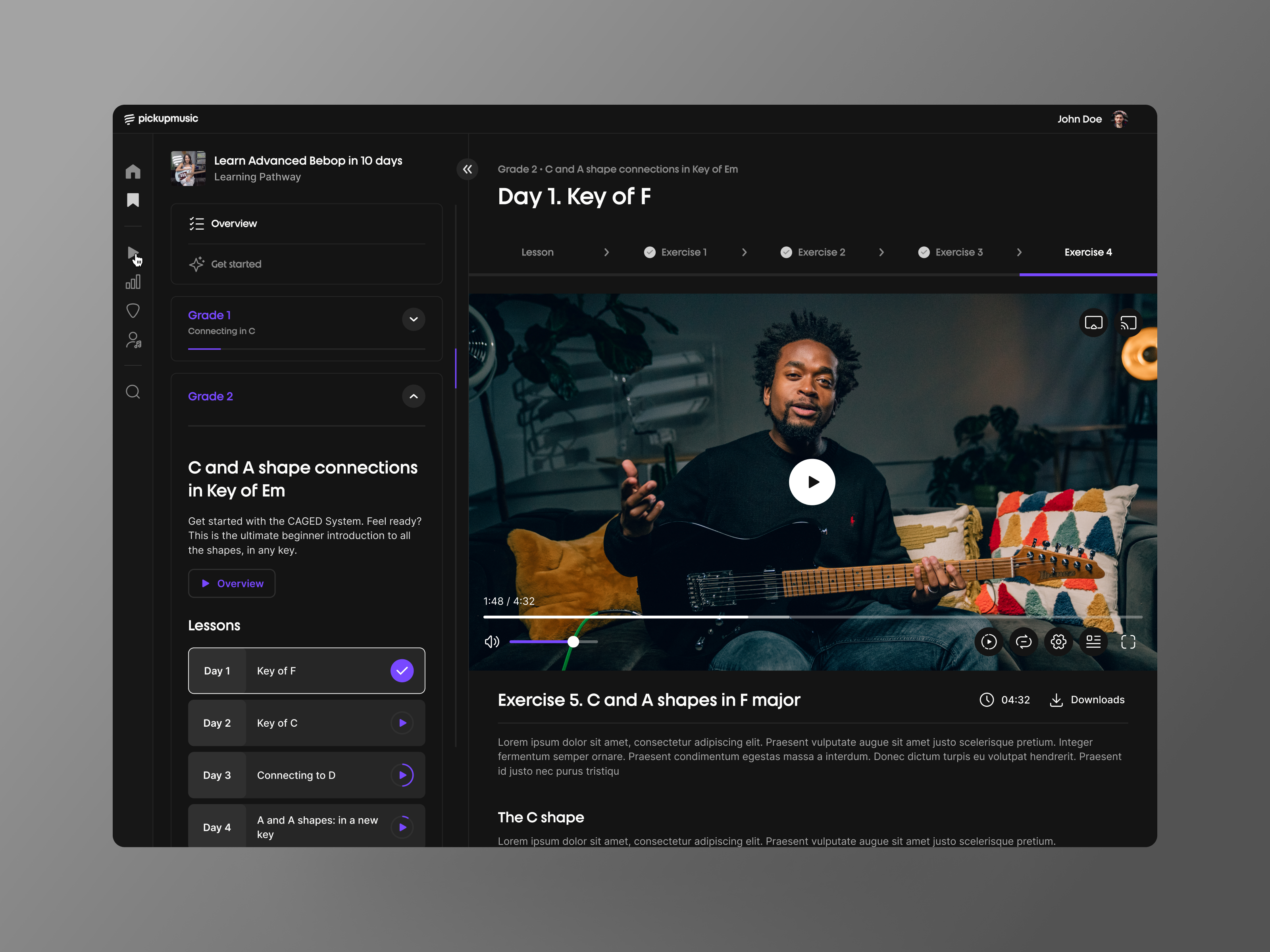 Example of Website UI/UX Design