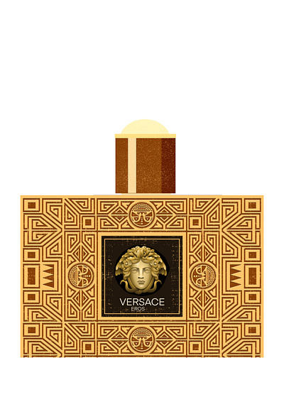VERSACE; Elegance in Every Drop animation branding design graphic design illustration logo typography ui ux vector
