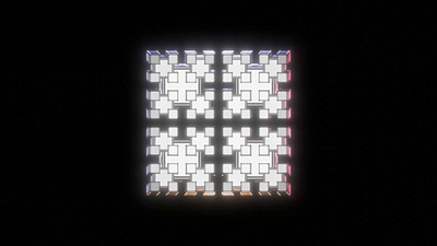 Cubical Geometry Nodes Setup 3d animation blender branding dribbleshot motion graphics