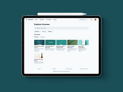 Design - Explore Courses course figma graphic design ui