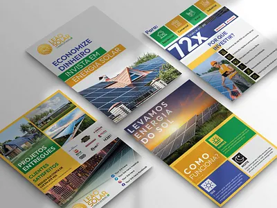 Solar Energy Company Brochure Design branding brochure design business kit catalog design company brochure design company profile design flyer graphic design marketing materials poster print design solar solar company solar print