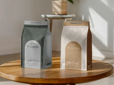Tea Garden/ Branding & Packaging Design branding design graphic design label design logo mark minimal modern packaging packaging design pouch packaging tea bad tea branding tea logo tea packaging tea shop tea website wellness branding wellness tea brand