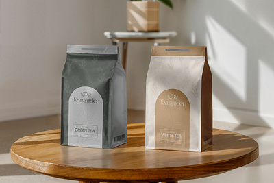 Tea Garden/ Branding & Packaging Design branding design graphic design label design logo mark minimal modern packaging packaging design pouch packaging tea bad tea branding tea logo tea packaging tea shop tea website wellness branding wellness tea brand