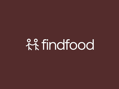 Friendly Logo for Food Finder brand identity branding community logo digital product food food branding food finder friendly logo friendly mark icon logo lifestyle branding logo design logo system modern identity restaurant finder rounded font social food startup branding typography