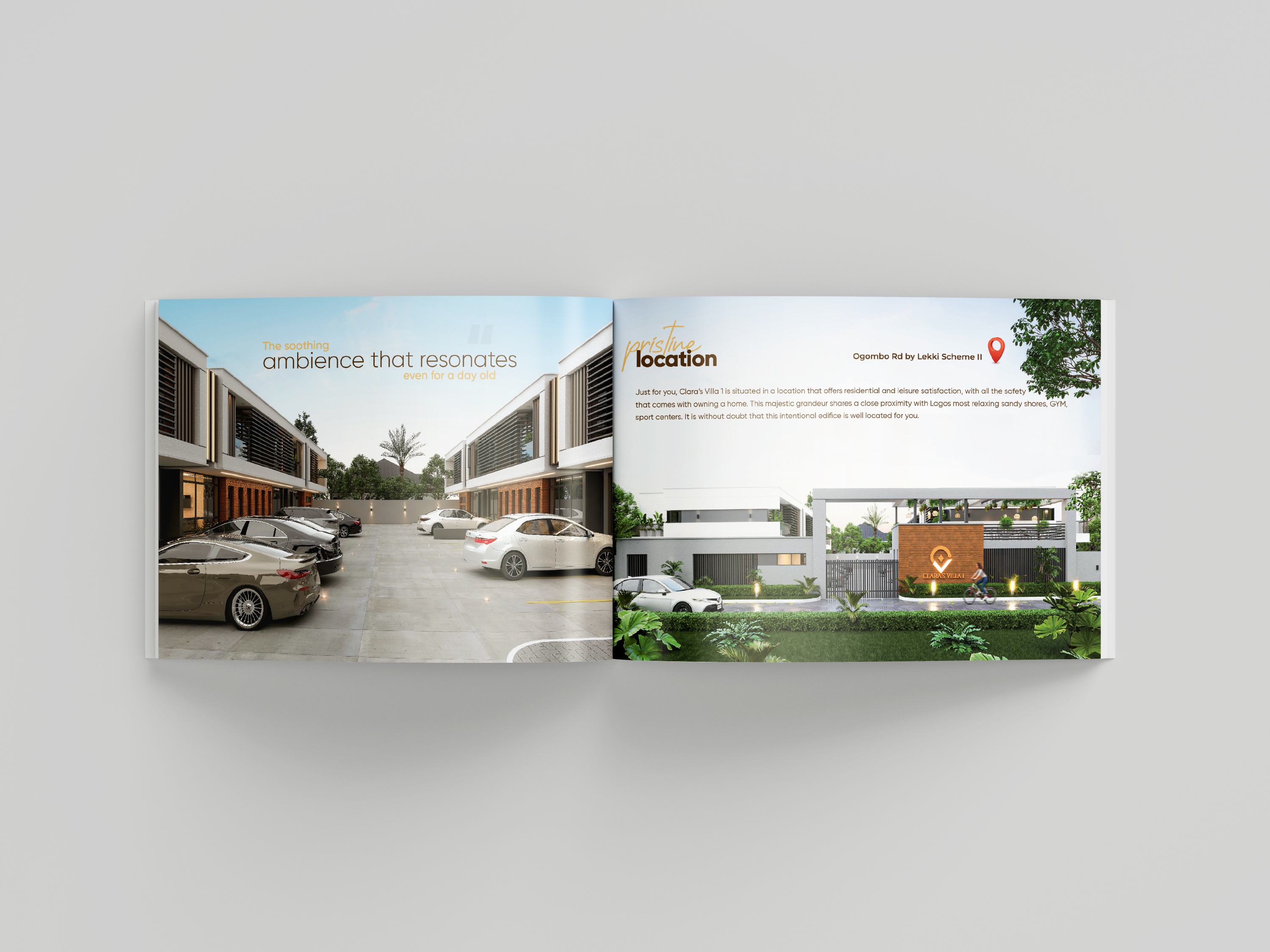 Example of Real Estate Brochure Design
