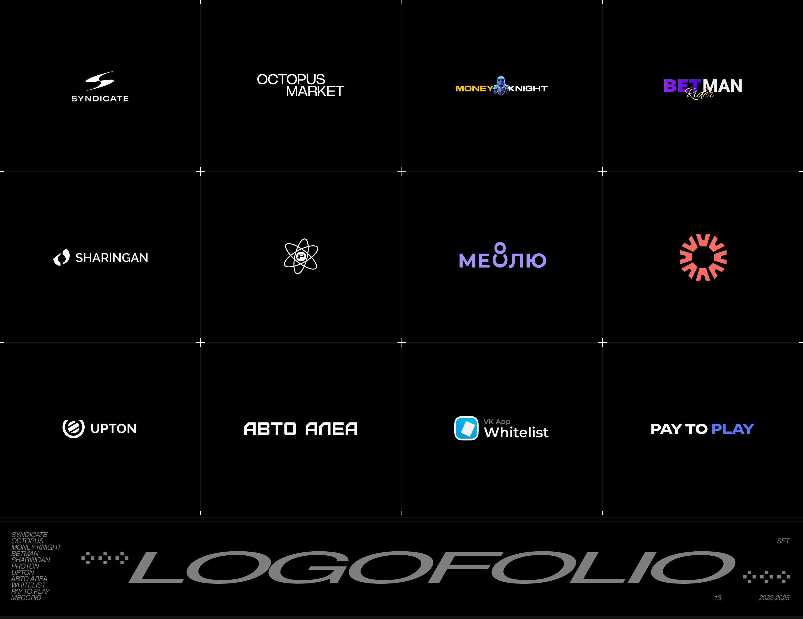 Logofolio 0.1 3d animation branding graphic design logo motion graphics ui