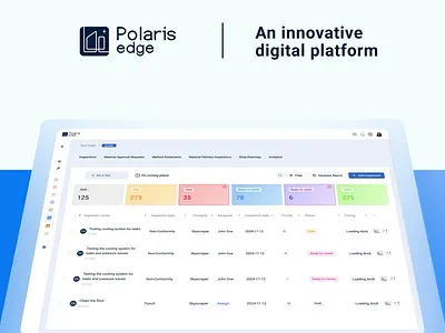Polaris Edge UI Animation Promo Video animation dashboard design interaction interface landing page marketing mograph motion design motion graphics promo saas ui animation ui design user interface ux design web web design web promo website promo