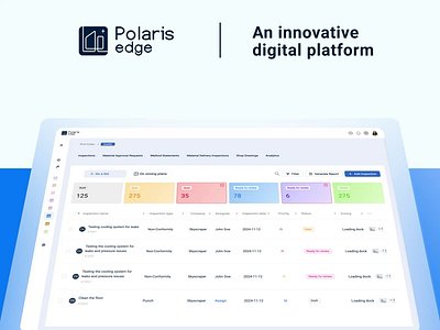 Polaris Edge UI Animation Promo Video animation dashboard design interaction interface landing page marketing mograph motion design motion graphics promo saas ui animation ui design user interface ux design web web design web promo website promo