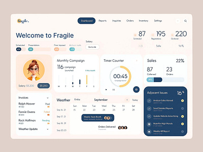 HR Management Admin Dashboard Design dashboard dashboard design data visualisation employee management hr hr management human resources platform product design recruitment saas saas dashboard startup user interface web app website design