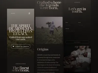 Brandy - Mobile UI/UX appdesign dailyui dark darkui dribbble figma uidesign uiinspiration uiuix uxdesign webdesign