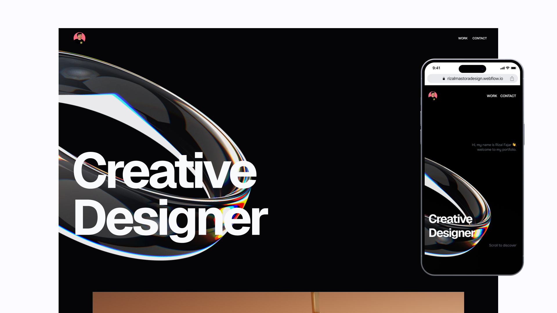 Portfolio Website design figma portfolio webdesign website