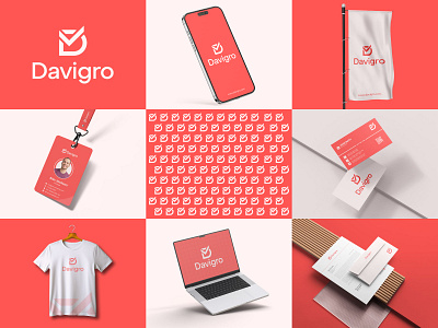 Letter D logo with checkmark icon brand guidelines brand identity branding check checkmark d logo design icon identity letter letter mark logo logo designer logo icon logos modern logo presentation typography vector