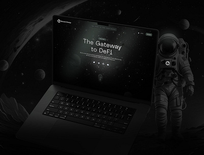 Crypto Website Design blockchain clean crypto crypto landing page crypto website dark defi landing landing page page swap ui web design web3 website