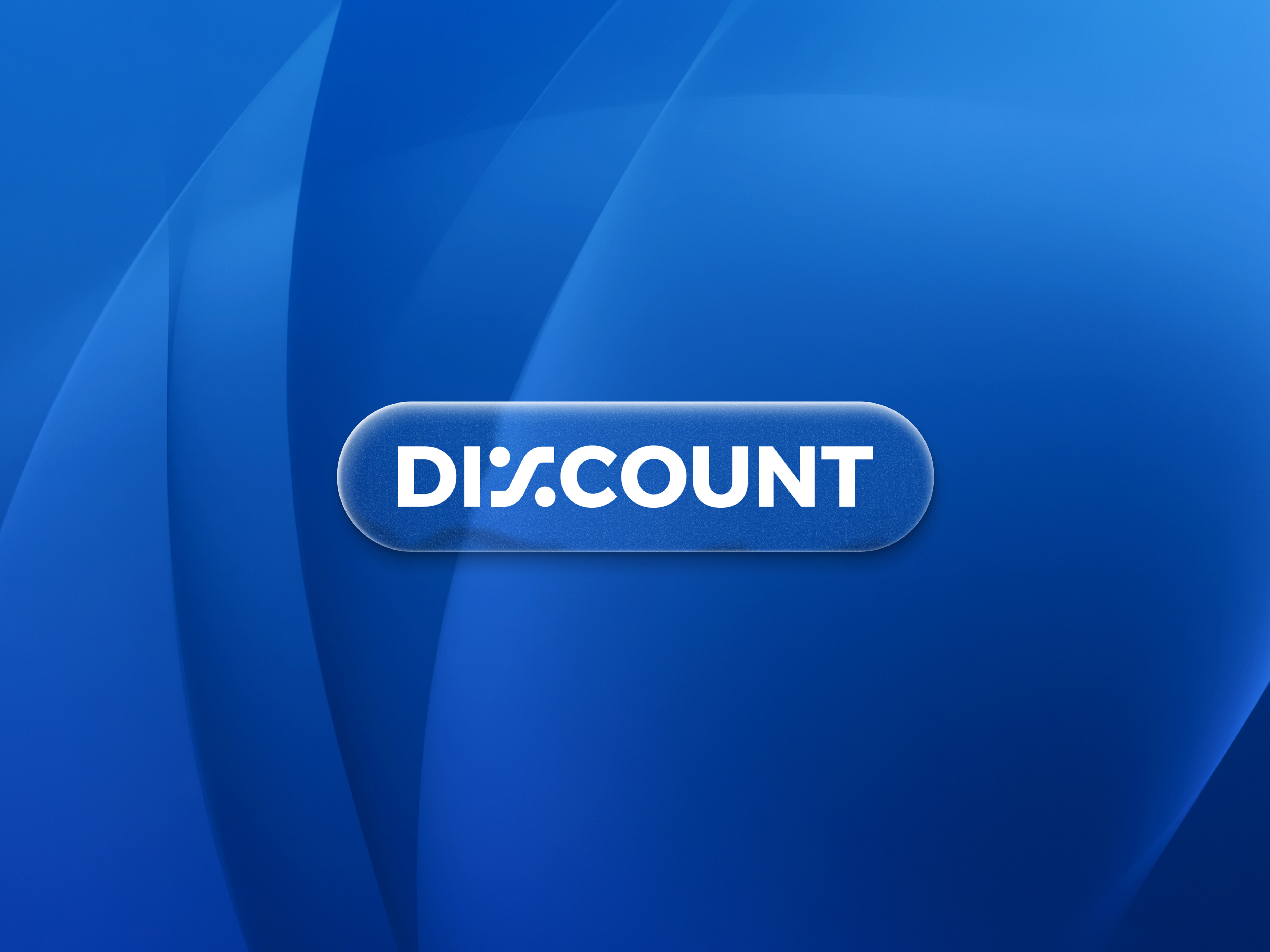 Discount Wordmark with Apple’s liquid glass effect in Figma brand identity brand identity designer branding discount wordmark figma figma button glass effect figmadesign figmalogo graphic design identity liquid glass effect logo logodesign minimal logo retaillogo ui visual identity visualeffectdesign wordmark logo