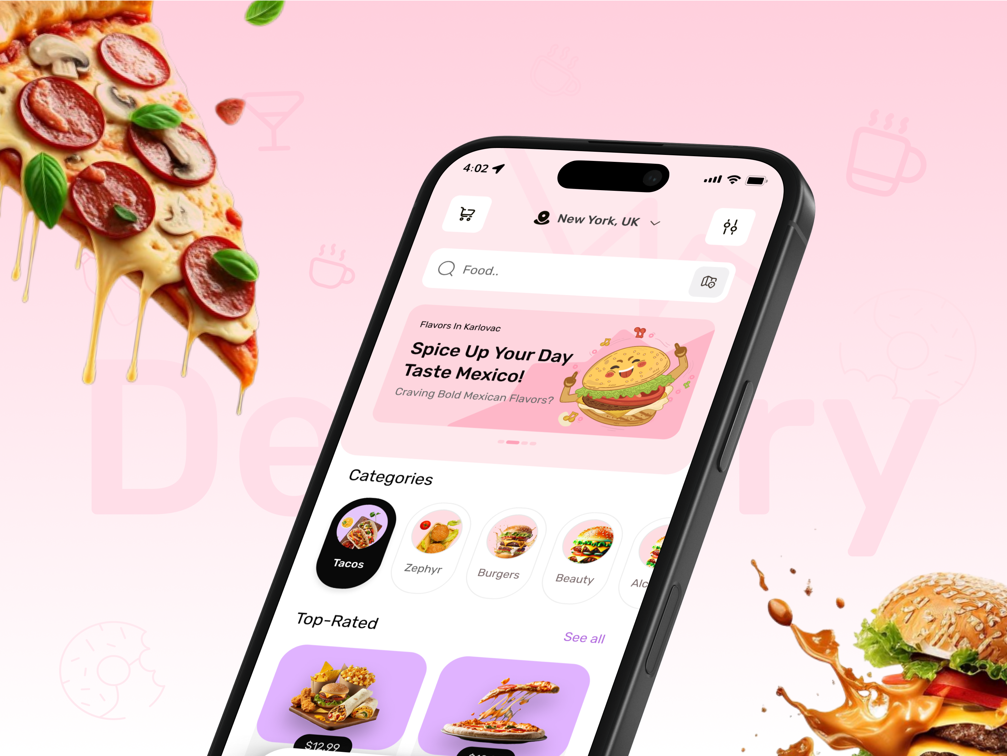 Deliciously Smooth Food Delivery App UI appdesign clean design delivery app ui deliveryapp food app design food delivery app food delivery app mobile ui food ordering app food ui mobile mobile app mobileappdesign restaurant app ui uidesign uiux ux uxdesign