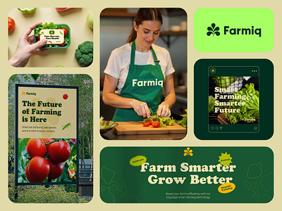 Farmiq Agricultural Branding Design agency branding agricultural branding agricultural logo agro animation app design brand guideline brand identity brand sing branding farm farming logo food graphic design illustration logo marketing packaging ui vexo lab