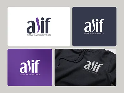 Alif Logo Design arabic logo business logo corporate logo creative logo design logo logo design logos minimal logo ui ui design ui ux uiux ux design