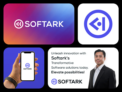 Softark - Logo Design abstract logo boldlogo brand identity brand identity design brand logo branddesigner branding brandmark clean logo company logo creative logo daily logo freshlogo it logo logomark logotype minimal logo modern logo simplemark software company logo