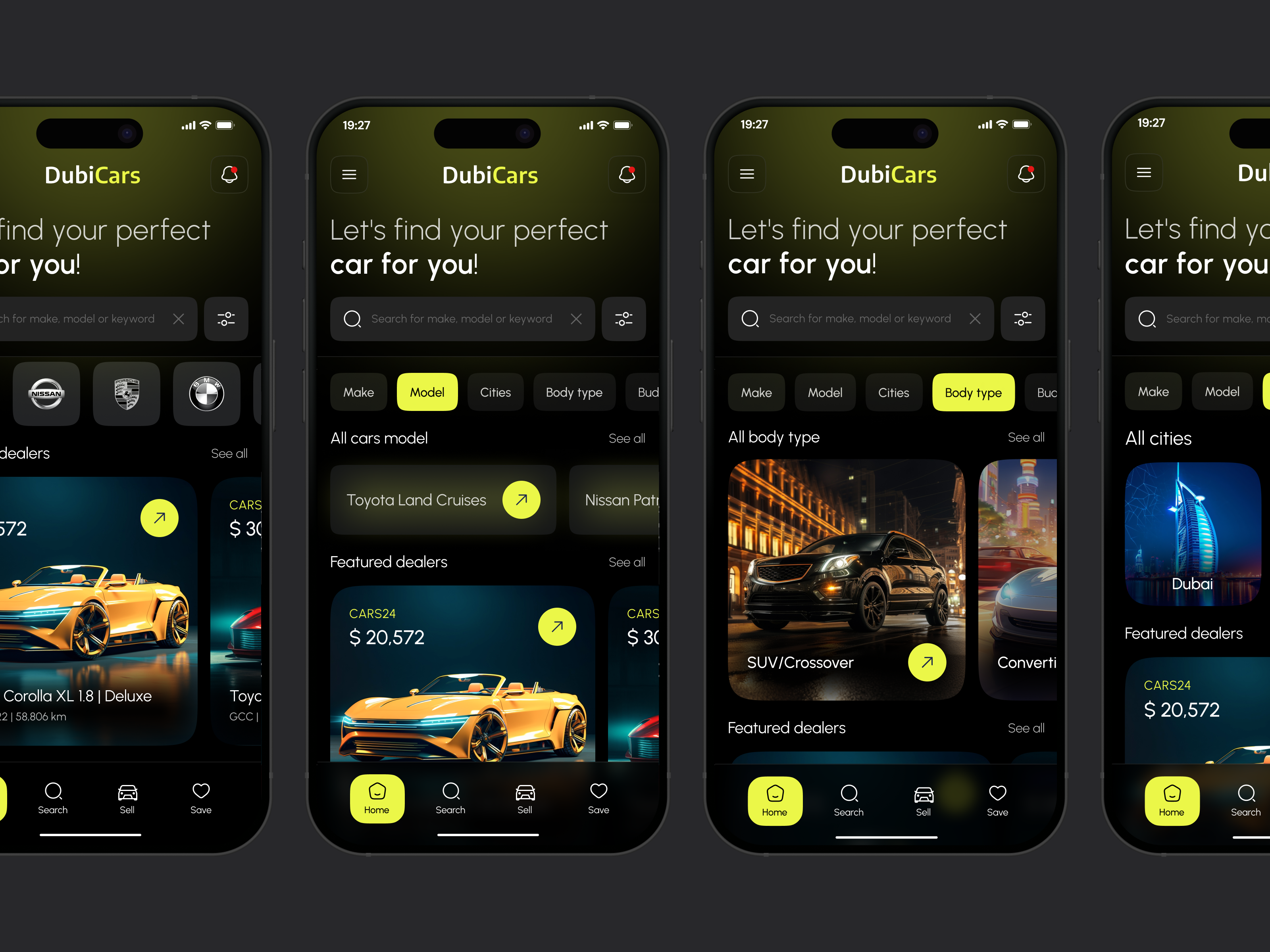 Example of Mobile App UI/UX Design For Ios, Android