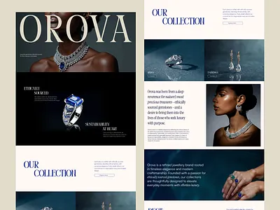 Orova Website Concept - AI Image & Video Generation 3d animation graphic design motion graphics ui