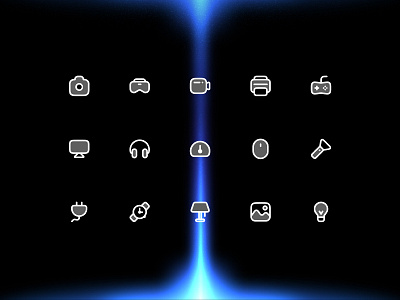 Media & Devices Duotone Icons by Iconstica icon icon design icon library icon pack icon set icons
