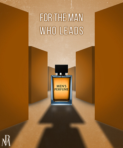 "MEN's Perfume - Poster Design" adobe artist beauty branding cosmetic design fashion graphic design graphicdesigner poster