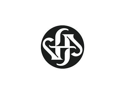 A H V monogram typography logo design for sale by Anhdodes a h v logo anhdodes branding design graphic design illustration lettering logo logo design logo designer logo for sale logodesign minimalist logo monogram typography