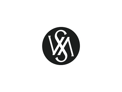 A S V monogram typography logo design for sale by Anhdodes a s v logo anhdodes branding design graphic design illustration lettering logo logo design logo designer logo for sale logodesign minimalist logo monogram typography