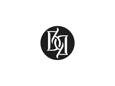 Letter B monogram typography logo design for sale by Anhdodes anhdodes branding design graphic design illustration letter b logo lettering logo logo design logo designer logo for sale logodesign minimalist logo monogram typography