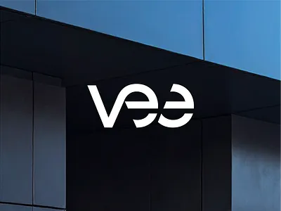 vee 3d architect logo architecture studio branding building graphic design logo logo design minimalist modern roxana niculescu simple v e letter visual identity wordmark