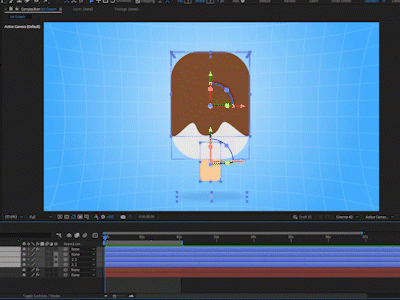 3D Ice-Cream 2danimation after affects after effects animation aftereffects animation design illustration motion animation motiongraphics ui