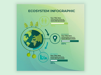 ECOSYSTEM INFO branding design designing graphic graphic design illustration logo post ui vector