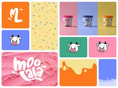 Moolala! - Brand Identity branding graphic design illustration logo