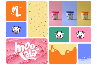 Moolala! - Brand Identity branding graphic design illustration logo