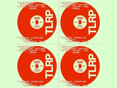 TLRP: Experimental Music Visuals art direction brand brand identity brandidentity branding colorful design design digital electronic music graphic design green logo music music branding red tlpr tlrp branding vibrant vibrant design