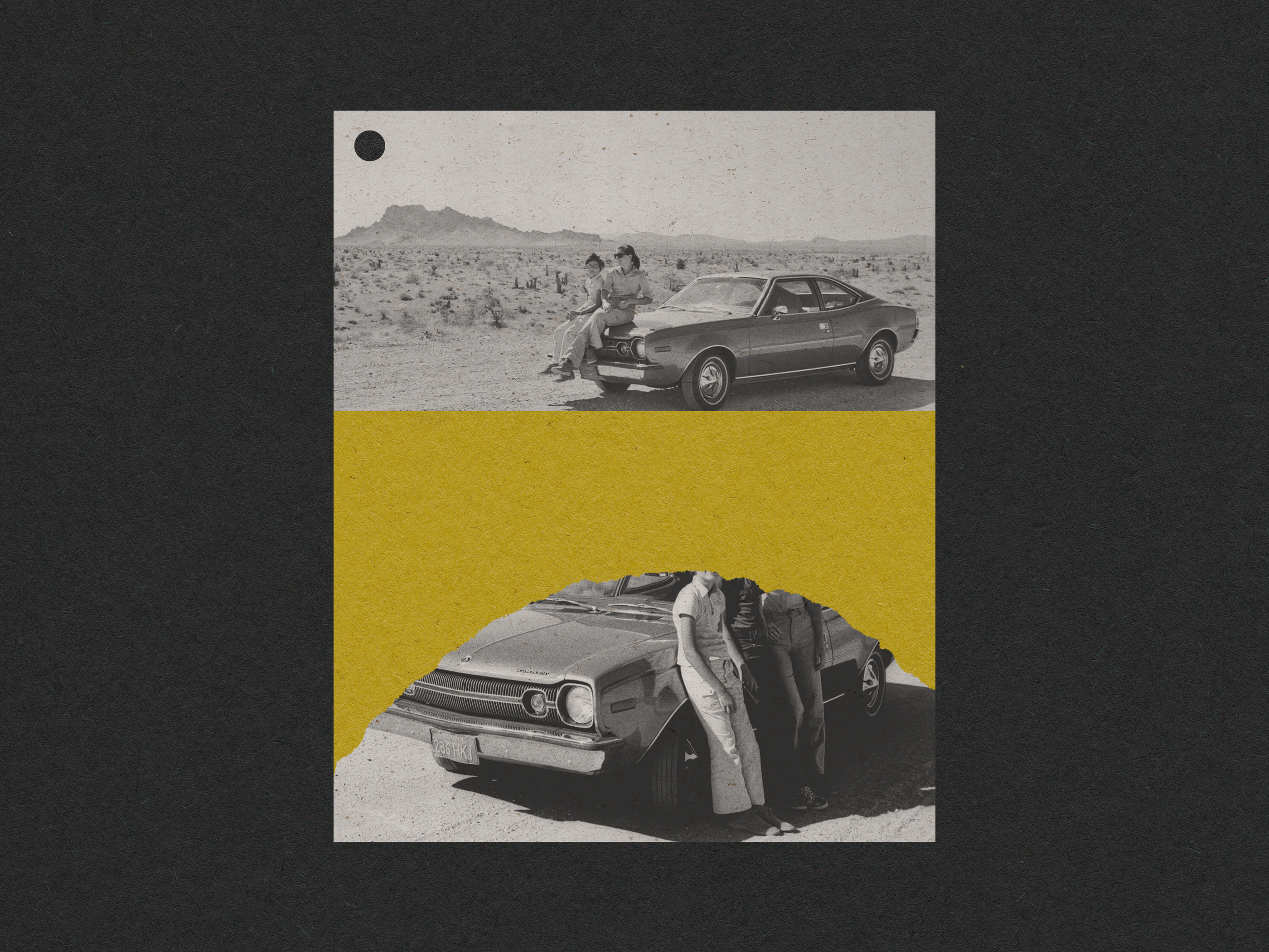 Driving through the Desert art collage collage art collage maker collages collagist digital digital collage graphic design illustration shapes textures vintage vintage collage