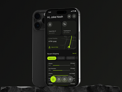Goshiper - Shipping & Delivery App Design app cargo cargo ship cargo shipping delivery app delivery app design deliveryman design mobile design order tracking shipment shipping shipping app shipping app design tracking app truck ui ui design ux design