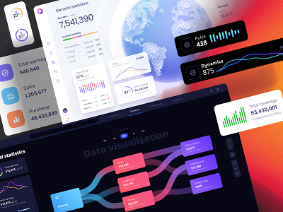 50+ full-screen templates with stunning charts and visualization 3d chart crypto dashboard dataviz design desktop graphic design infographic logo nocode presentation statistic template ui vibecoding web3