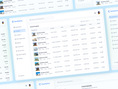 Real Estate Dashboard Design - Property Details Page UI admin dashboard agent analytic analytics dashboard home interface product product design property real estate business real estate dashboard real estate dashboard design real estate dashboard ui real estate dashboard ui design real estate website rent property sell property ui design uiux